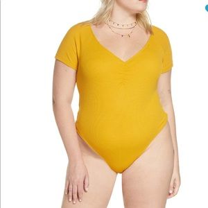 1XL-2XL&3XL-Cinch Front Bodysuit